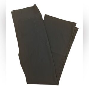 Pinspark High Waisted Ribbed flare yoga pants